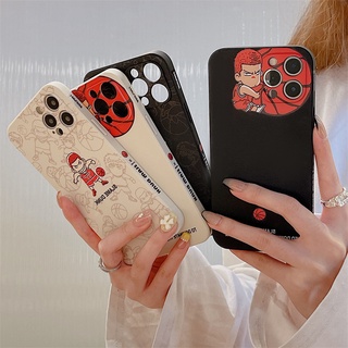 Ốp điện thoại dẻo in hình Slam Dunk thích hợp cho iphone 13 12 11 Pro Max X 6 6s 7 8 Plus Xs Max 13 Mini