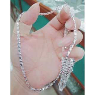 GIÁ HUỶ DIỆT DÂY CHUYỀN BẠC TA NGUYÊN CHẤT 5 CHỈ ( Dài 45cm )