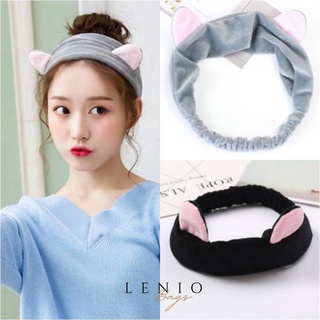 Băng Đô Rửa Mặt Tai Mèo Hàn Quốc Cute, Cài Tóc Hình Thú Nữ Đẹp (MakeUp, Tập Thể Thao, Yoga, Gym)