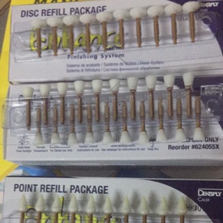 Đài đánh bóng Silicon (Enhance Dentsply) Set 5 cái