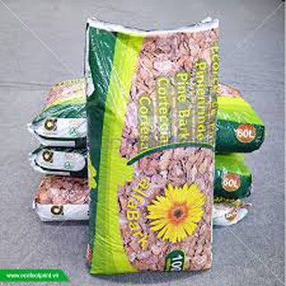 VỎ THÔNG NHẬP KHẨU BỒ ĐÀO NHA ALFA BARK BAO 70 LÍT