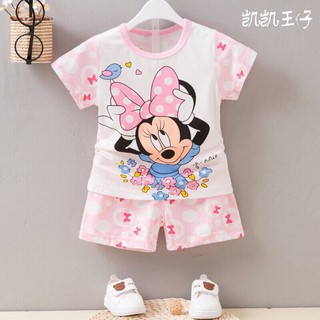 Bộ cộc tay xuất hàn hàng Quảng Châu cho bé trai bé gái chất đẹp