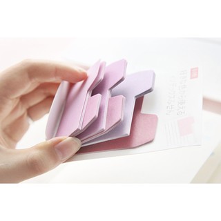 Set 60 tờ Giấy Sticky Note - Set 60 Miếng giấy Bookmark Màu