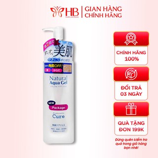 Tẩy da chết Cure Natural Aqua Gel nội địa Nhật Bản 250ml