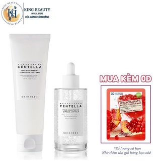 Combo Dưỡng Trắng Da Skin1004 Madagascar Centella Brightening (SRM 125ml + Serum 100ml) - Trắng
