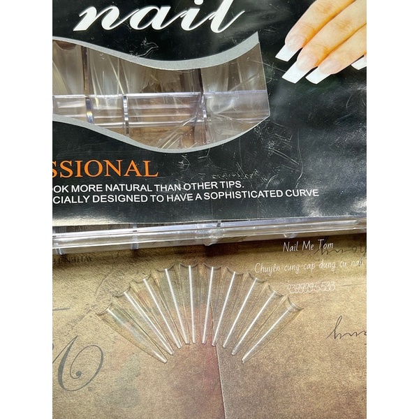 Móng tip nhọn dài