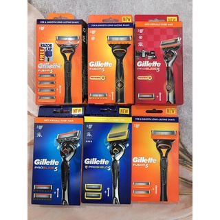 [Hàng Úc] Dao Cạo Râu 5 Lưỡi Gillette Fusion5/ProShield5/Proglide5 mẫu mới 2021