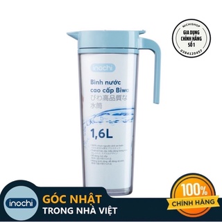 [HÀNG CAO CẤP] Bình Đựng Nước Cao Cấp BIWA1,2L 1,6L Inochi an toàn cho sức khỏe
