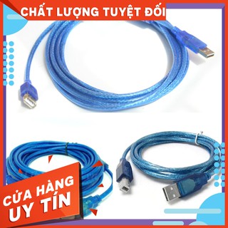 [FREESHIP] CÁP USB - CÁP MÁY IN NỐI DÀI 1.5M ĐẾN 10M MÀU XANH CHỐNG NHIỄU