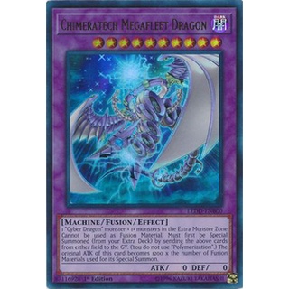 Thẻ bài Yugioh - TCG - Chimeratech Megafleet Dragon / LEDD-ENB00'