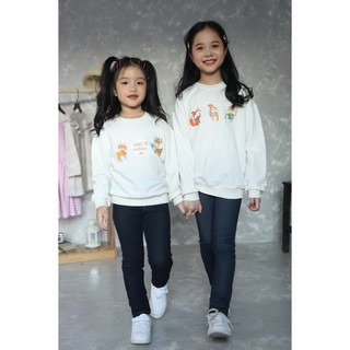 [LITTLE PINK] SALEM COTTON PANTS - Quần legging bé gái