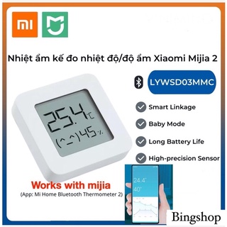 12.12 Hot Deals - Ẩm kế thông minh gen2 Xiaomi Mijia LYWSD03MMC - Smart Bluetooth Digital Thermometer Hygrometer