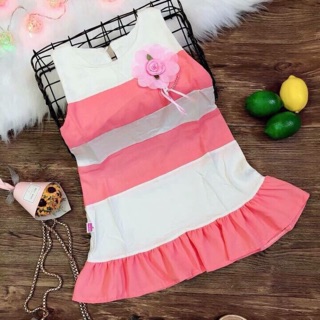 SALE THANH LÝ VÁY ĐẦM BÉ GÁI VẢI ĐŨI MỀM MÁT SIZE NHÍ 1-5