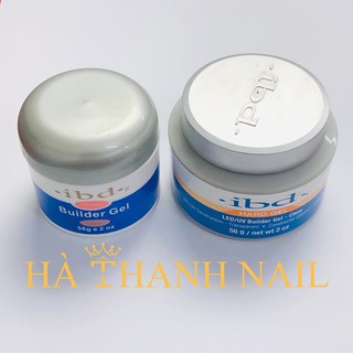 Gel Đắp Móng IBD 56g Màu CLEAR [ Hard Gel ]