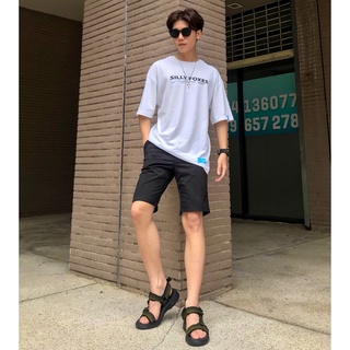 Giày Sandal Nam The Bily 01 Quai Chéo - Xanh Thổ Cẩm