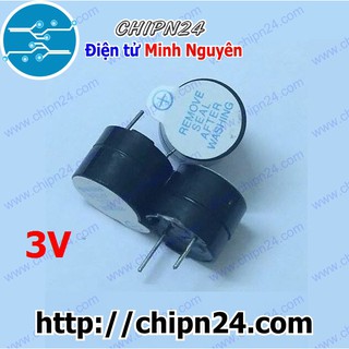 [2 CÁI] Còi Bip 3V 12095 12x9.5MM