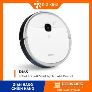Robot ECOVACS hút bụi lau nhà Deebot DJ65 - Mới 100% chính hãng - Bảo hành 12 tháng