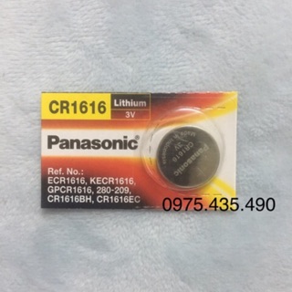 Pin CR1616 Panasonic 3V Lithium Vỉ 1 Viên