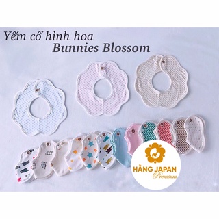 Yếm cổ tròn cho bé Vella Bunnie Blossom Hàn Quốc chọn màu ngẫu nhiên