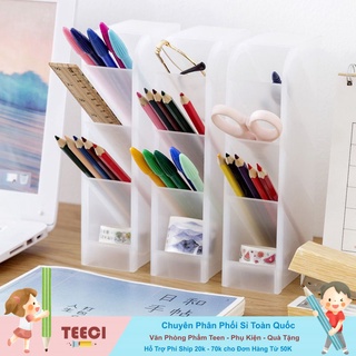 <Video Review> Sỉ Giỏ Hũ Đựng Bút - Ống Đựng Bút Giá Để Bút Dáng Chéo Thế Hệ Mới Đồ Dùng Cá Nhân Văn Phòng Bàn Học A276