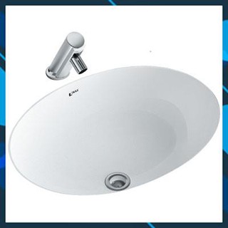 Chậu Rửa Lavabo Inax CHẬU RỬA INAX ĐẶT ÂM BÀN L-2293V Âm Bàn Oval
