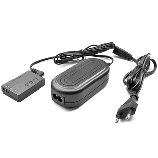 Pin giả LP-E12 dummy battery kèm đổi nguồn dự phòng 220V ACK-E12 cho máy ảnh Canon EOS M M2 M10 M50 M100 ...
