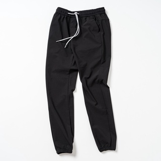 Quần jogger kaki Kenta nam đen chất co giãn QJK0005