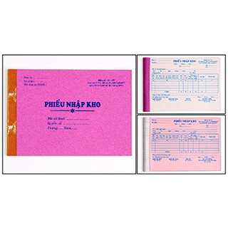 Phiếu nhập kho, xuất kho (2 liên) = 40 bộ/ cuốn