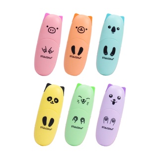 Bút dạ quang Mini Stacom màu Pastel HL001