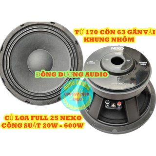 LOA BASS 25 CAO CẤP NEXO TỪ 170 COIL 63 - GIÁ 1 CẶP