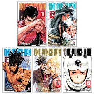 Sách - Combo One-Punch Man (Tập 11-15) (Tái Bản 2019) (Bộ 5 Tập)