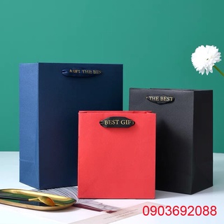 [HCM] Túi giấy đựng quà tặng - túi quà tặng tết - túi giấy basic -  túi quà màu trơn TG-001