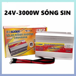 Máy đổi nguồn điện 24V 3000W Suoer - SUA-3000BF