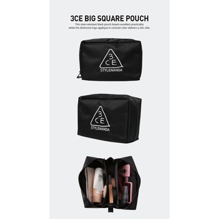 TÚI ĐỰNG MĨ PHẨM ĐA NĂNG [3CE] BIG SQUARE POUCH