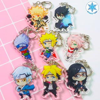 Móc Khóa Acrylic Anime Naruto (Còn Nhiều Nhân Vật)