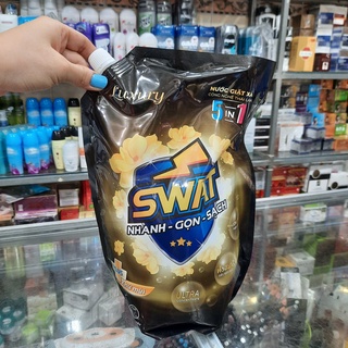Nước giặt xả Swat Luxury Hương Thiên Nhiên 5in1 (2,2kg) dạng túi