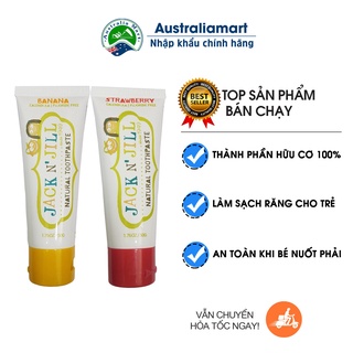 KEM ĐÁNH RĂNG HỮU CƠ 100% JACK N' JILL CHO TRẺ, AN TOÀN TUYỆT ĐỐI
