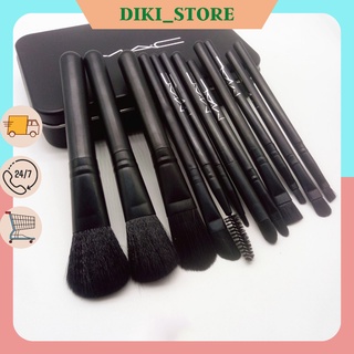 Bộ cọ trang điểm chuyên nghiệp Mac set 12 cây - Diki