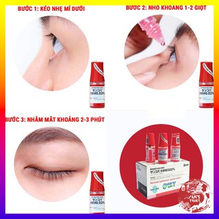 Nước nhỏ mắt Sancoba 0.02% 5ml Nhật Bản - Hỗ trợ người cận thị - Điều tiết chứng mỏi mắt