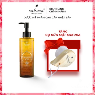 [Mã BMLT300 giảm 10% đơn 499K] Dầu tẩy trang Sakura Cleansing Oil 150ml