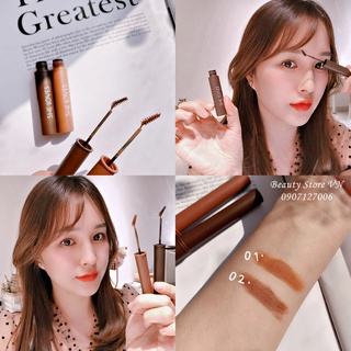 [FREESHIP] Mascara Chuốt Lông Mày Dupe Merzy Màu Nâu Không Trôi Cao Cấp