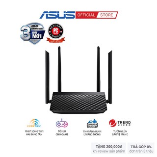 Router Wifi băng tần kép ASUS RT-AC1200 V2