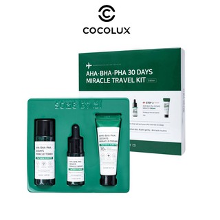Set mini 3 món cho da mụn Some By Mi AHA- BHA-PHA 30 Days Miracle Travel Kit MTK3