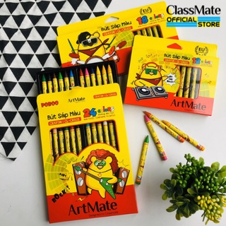 Sáp màu Classmate CR101/102/103 hộp màu đồ dùng học tập