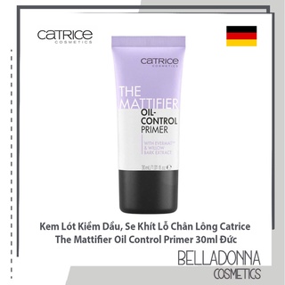 Kem Lót Kiềm Dầu, Se Khít Lỗ Chân Lông Catrice The Mattifier Oil Control Primer 30ml Đức