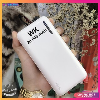 Pin sạc dự phòng 20000mah remax với thiết kế vân sọc chống trơn giúp sạc pin dự phòng nhiều điện thoại tiện ích 2 đầu ra