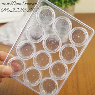 Khay đựng lens trong suốt (6 cặp/12 chiếc lẻ)