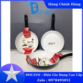 Chảo rán chống dính bếp từ size 24, Ferroli -Rapido men gốm Đức, đúc nguyên khối Đocavo xincosmetics