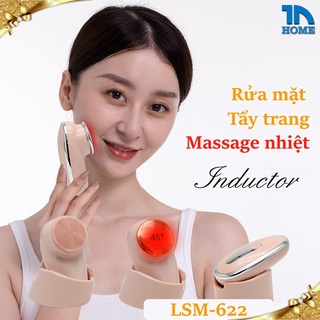 Máy rửa mặt cảm biến massage nhiệt trẻ hóa da cao cấp LSM-622-LingShiman