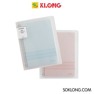 Sổ còng Klong [Chọn Màu] B5 40 tờ Caro B5 kèm 5 tab phân trang trong suốt, sổ Klong MS 544